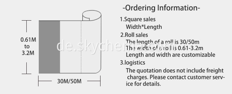 Item	Polyester canvas Type	Water-based canvas Ink support	Dye ink/Pigment ink Surface	Matte&Waterproof Material	100% Polyester Weight	240±5g Yarn count	600D*300D Whiteness	>95% Length	30M/50M Width	0.6-3.2M(17"-126") Packing	Inner packing with plastic bag, two ends with caps, outer packing with hard carton or tube. -04-3